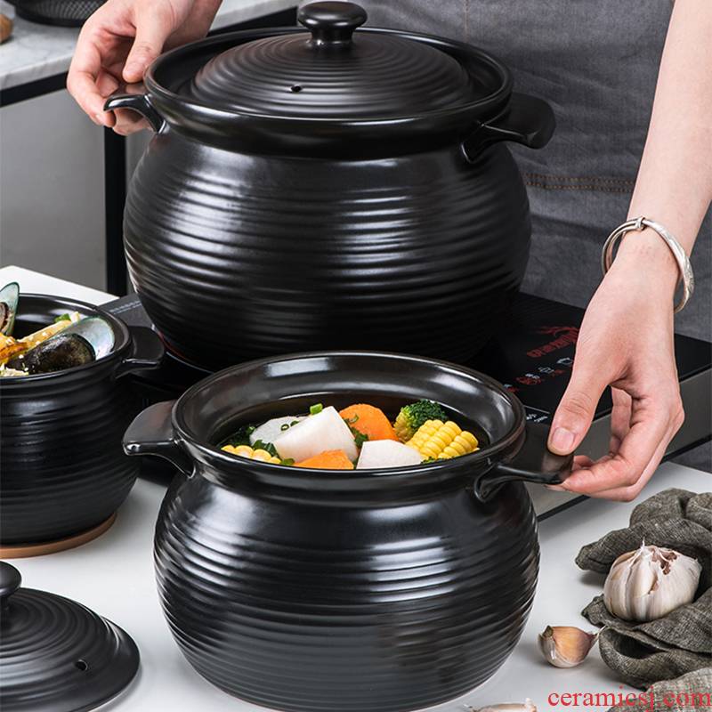 Ceramic casserole ltd. induction cooker stew pot soup kitchen'm gas general casserole tile soup rice casseroles stone bowl with rice