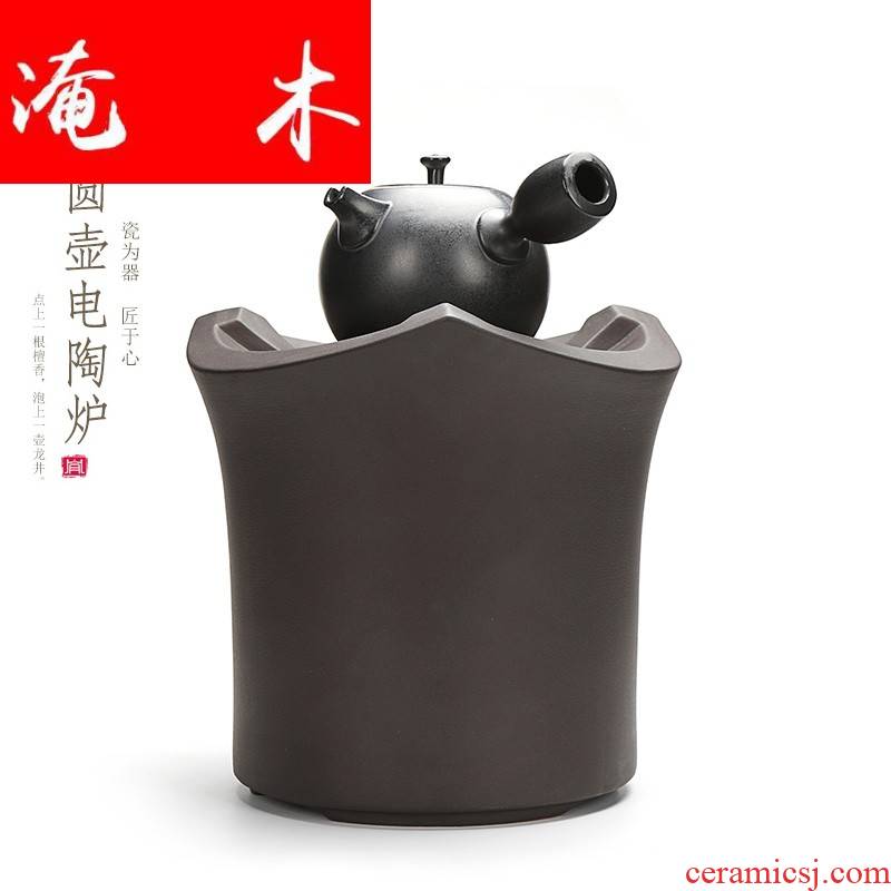 Submerged wood girder restoring ancient ways the jug kung fu tea set special ceramic electric kettle induction cooker kettle boil water pot