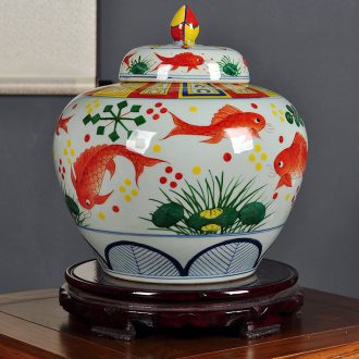 Jingdezhen ceramics vase rich ancient frame sitting room adornment small gourd furnishing articles furnishing articles decoration household arts and crafts