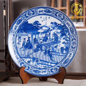 Jingdezhen ceramics vase furnishing articles hollow out modern classical porcelain sitting room ark crafts home decoration