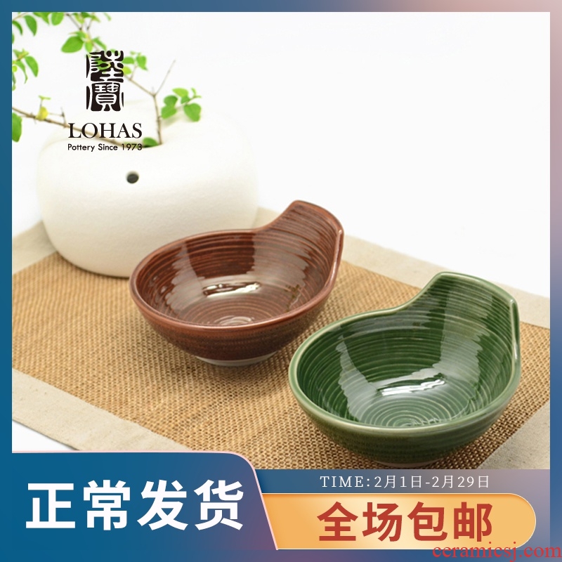 Taiwan lupao ceramic kitchen side dish soup bowl of cold dishes in the kitchen ware ceramic utensils
