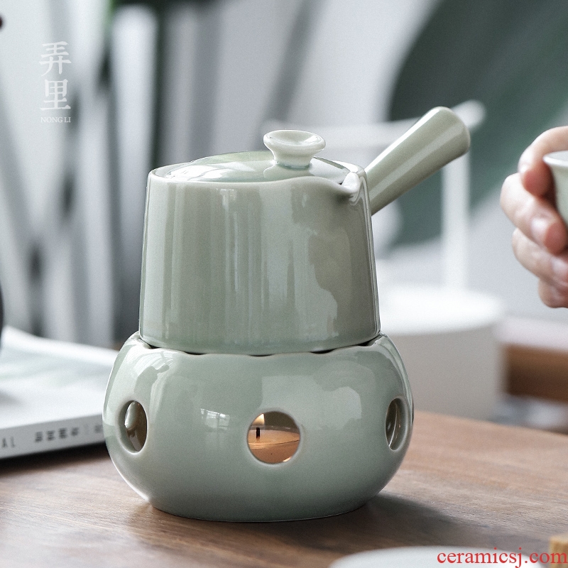 The Get | Japanese black ash temperature in the tea stove teapot small warm tea based warm boiled tea stove tea tea boiled tea ware ceramics
