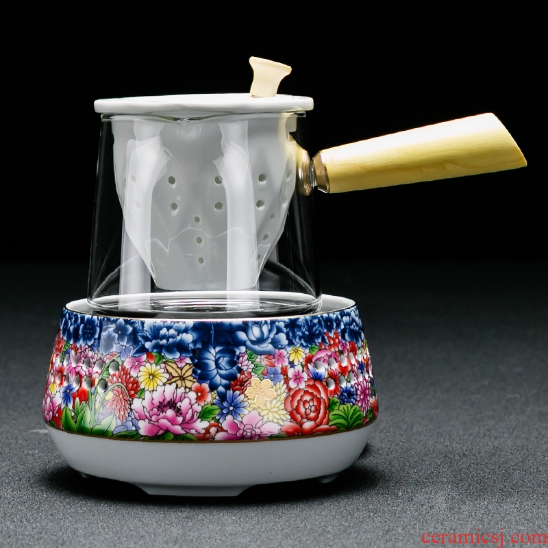 NiuRen electric TaoLu home side the boiling pot of tea glass teapot tea stove kung fu tea tea cup set