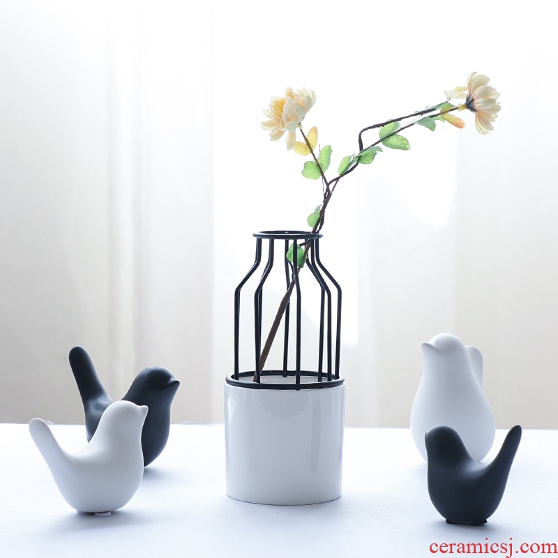 Nan sheng I and contracted household act the role ofing is tasted European ceramic furnishing articles bird decorations arts and crafts gift animals living room