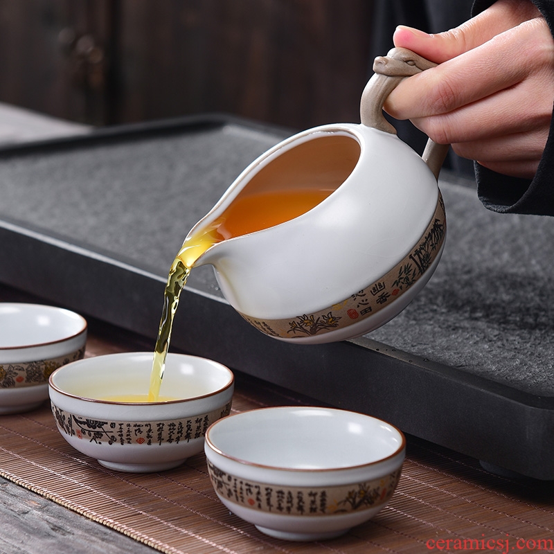 Laugh your up discretion on male cup household ceramics fair restoring ancient ways kung fu tea is a large cup of tea