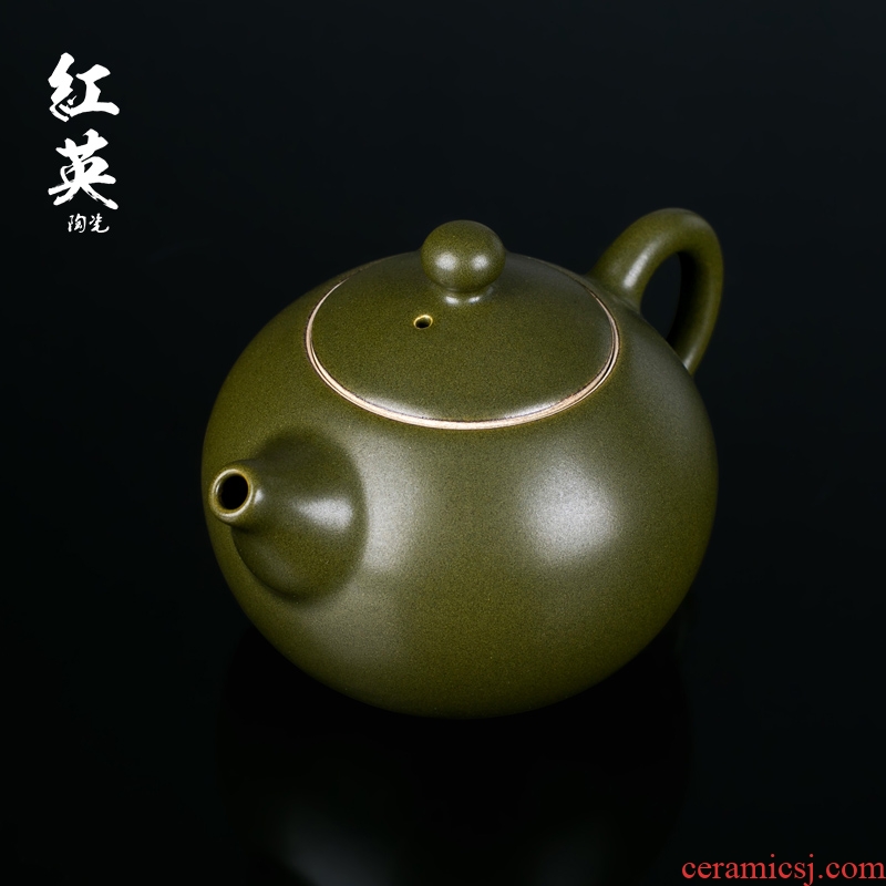 Red the jingdezhen ceramic color glaze tea at the end of the household of Chinese style kung fu tea pot pot teapot