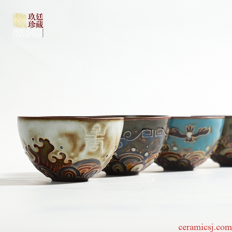 About Nine katyn built sample tea cup lamp that your up with jingdezhen ceramic its tea cups kung fu master CPU can be a single CPU
