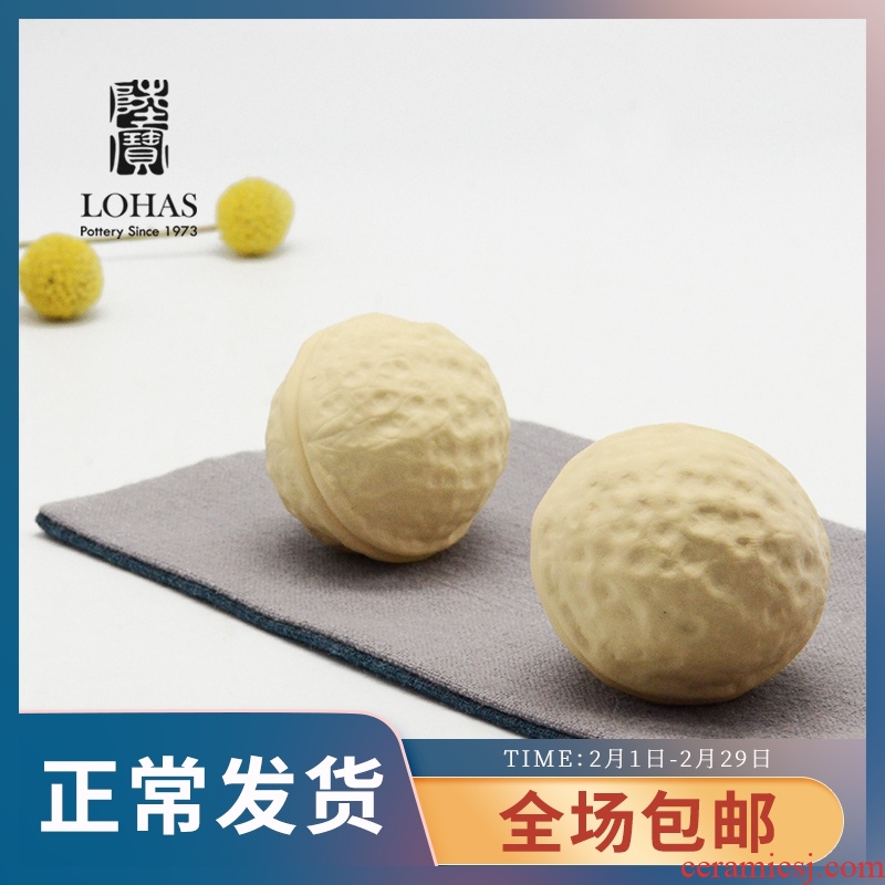Lupao official ceramic accessories hand - "lohas" by palm massage ball 2 pack strengthen hand movement
