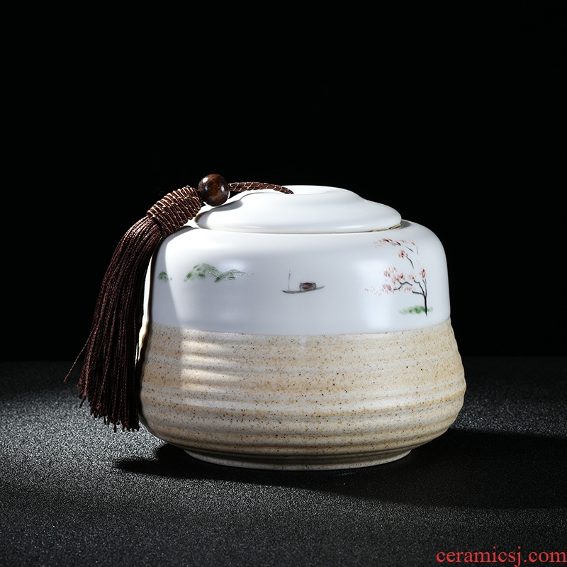 Ceramic tea pot seal moisture large puer tea pot store POTS sealed Ceramic pot of tea packaging