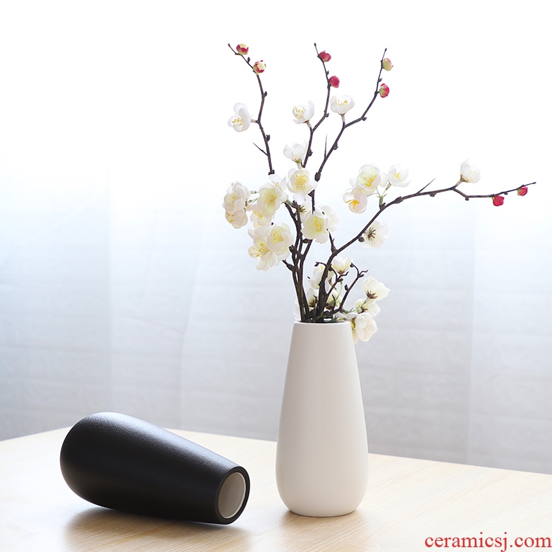 Nan sheng household act the role ofing is tasted simulation flower, dried flower ceramic vase Nordic mesa of I and contracted sitting room place decoration
