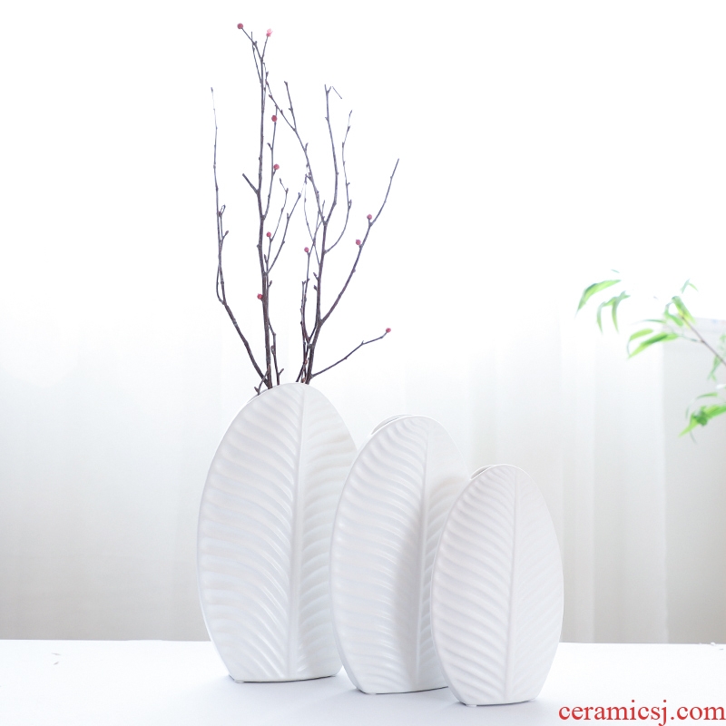 Nan sheng simulation flower, dried flower, flower implement Nordic mesa of I and contracted ceramic vase household act the role ofing is tasted furnishing articles ornaments
