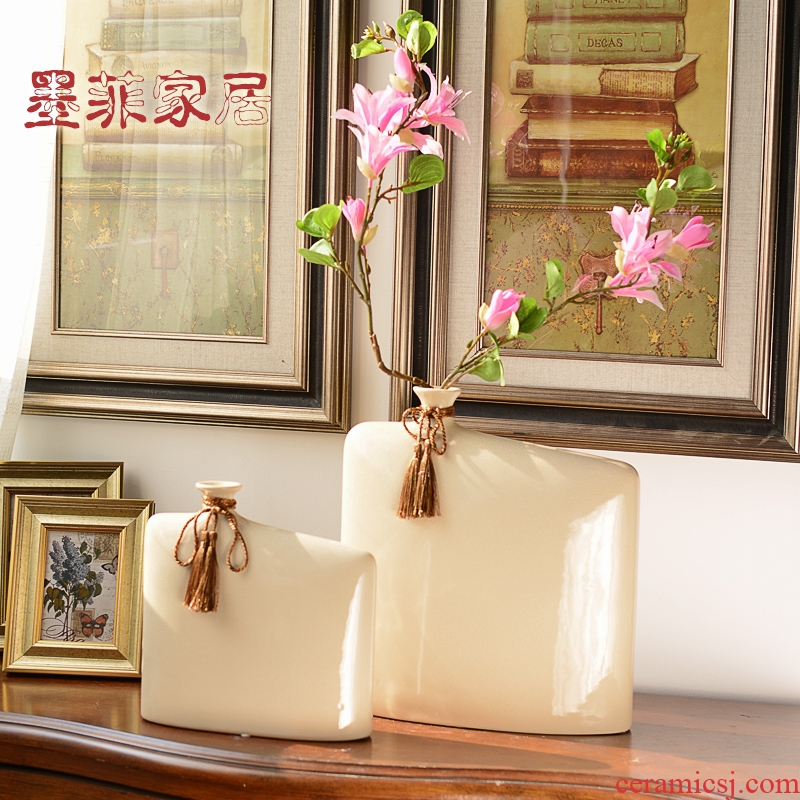 New Chinese style creative ceramic vase of furnishing articles zen sitting room adornment ark, TV ark, home decoration soft adornment