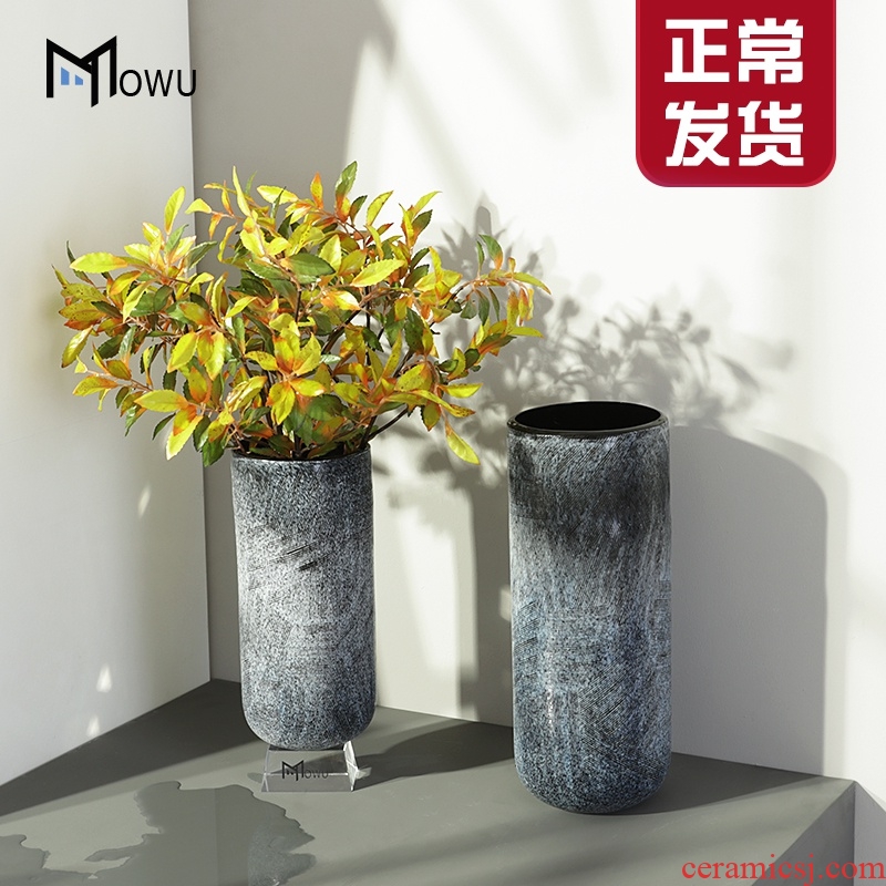 The house wormwood lacus somniorum creative ceramic vase northern wind to decorate The living room table dry flower arranging flowers floral suit furnishing articles
