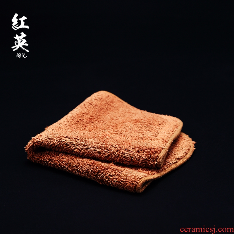 Jingdezhen tea towel water thickening kung fu tea tea table cloth tea tea set with parts of tea tea tray towel