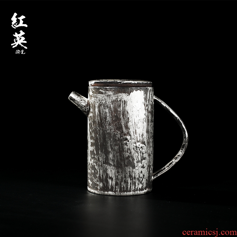 Red the jingdezhen ceramic kung fu tea sets domestic tea ware coppering. As silver restoring ancient ways single pot teapot by hand