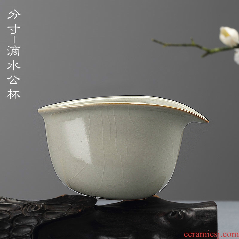 Limit your up and jingdezhen ceramics by hand household fair keller of tea points sea tea ware personal piece of tea set