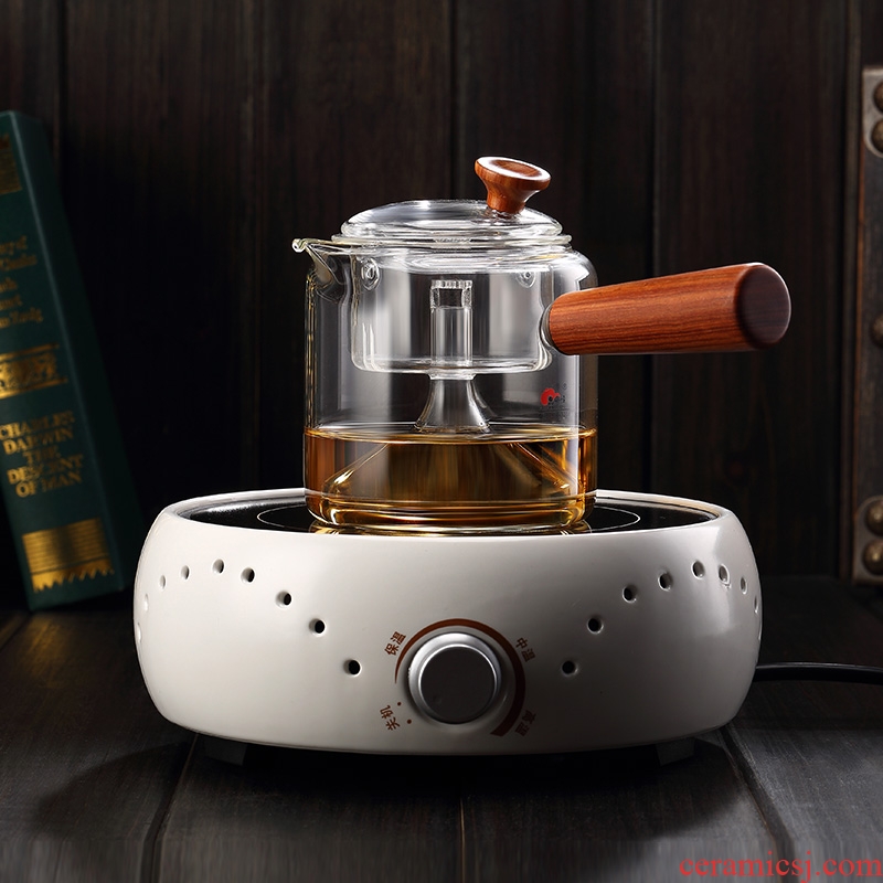 Electric TaoLu mini small tea boiled tea device heating furnace induction cooker desktop household single pot of boiling water suits for the teapot