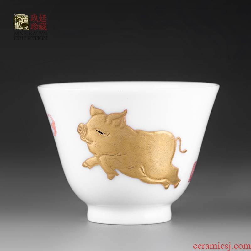 About Nine katyn "master cup single cup of jingdezhen ceramic cups cups kung fu tea cups white porcelain sample tea cup
