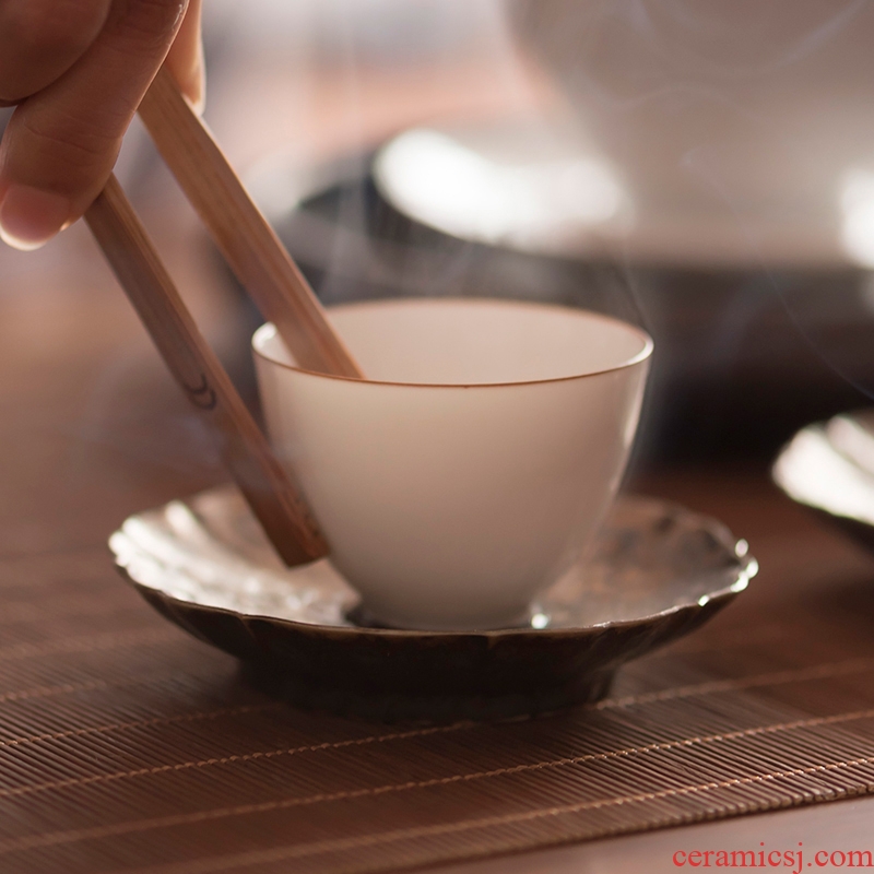JingJun jingdezhen manual sweet zijin expressions using ceramics craft sample tea cup tea cups suet jade