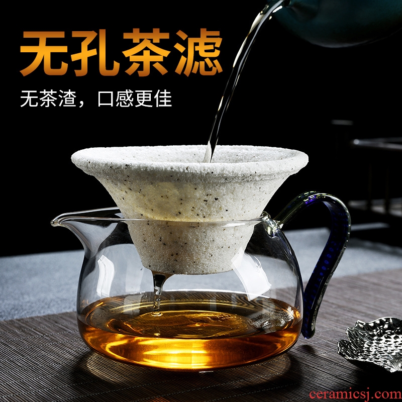 Kung fu tea accessories in hot ceramic) without hole) filters with creative fair keller tea filters
