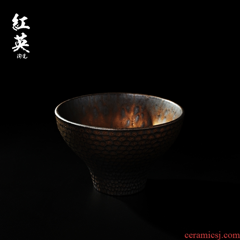 Red the jingdezhen ceramic kung fu tea tea accessories in hot water, after water wash in hot tea slag bucket cylinder
