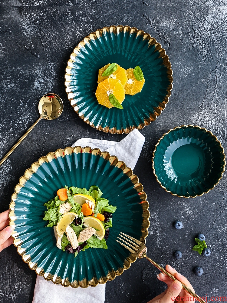 Sichuan up phnom penh dish dinner plate in a European ceramics steak plate ideas for breakfast plate of fruit salad plate