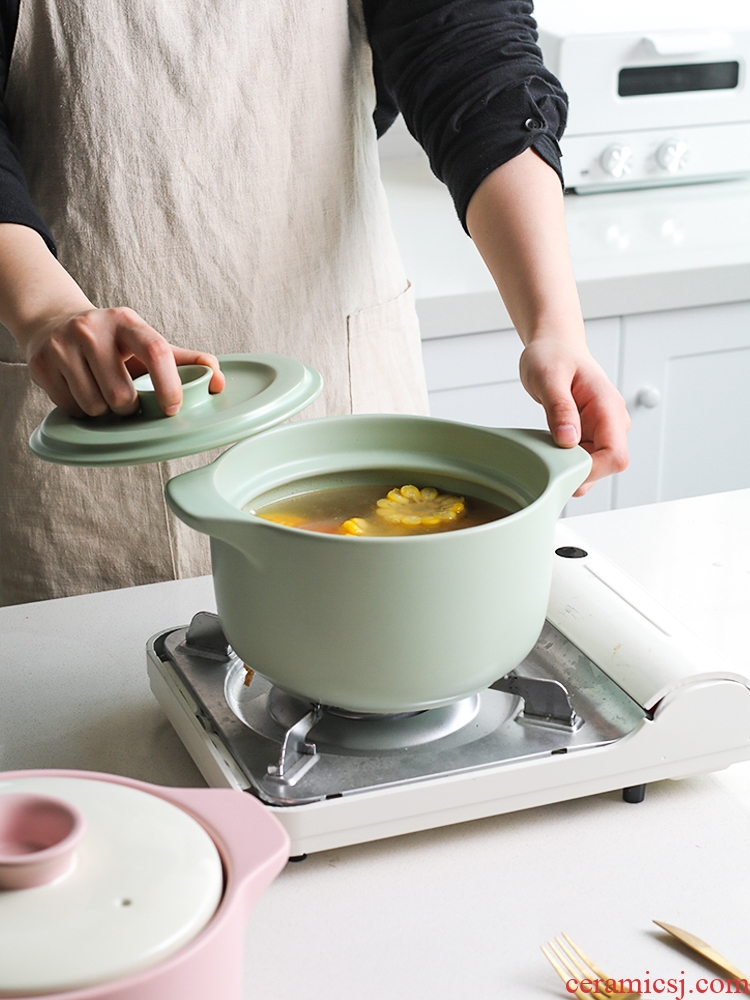 In northern sichuan double cover casserole stew soup home high - temperature flame gas gas buner for ceramic pot