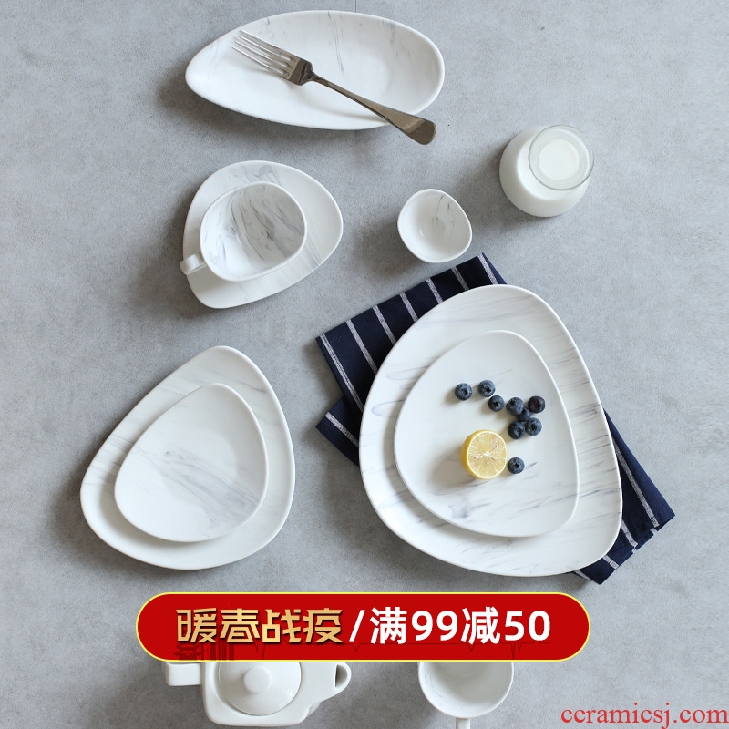 Island house pebbles in special - shaped ceramic coffee cup keller cup home breakfast cup of creative move trend