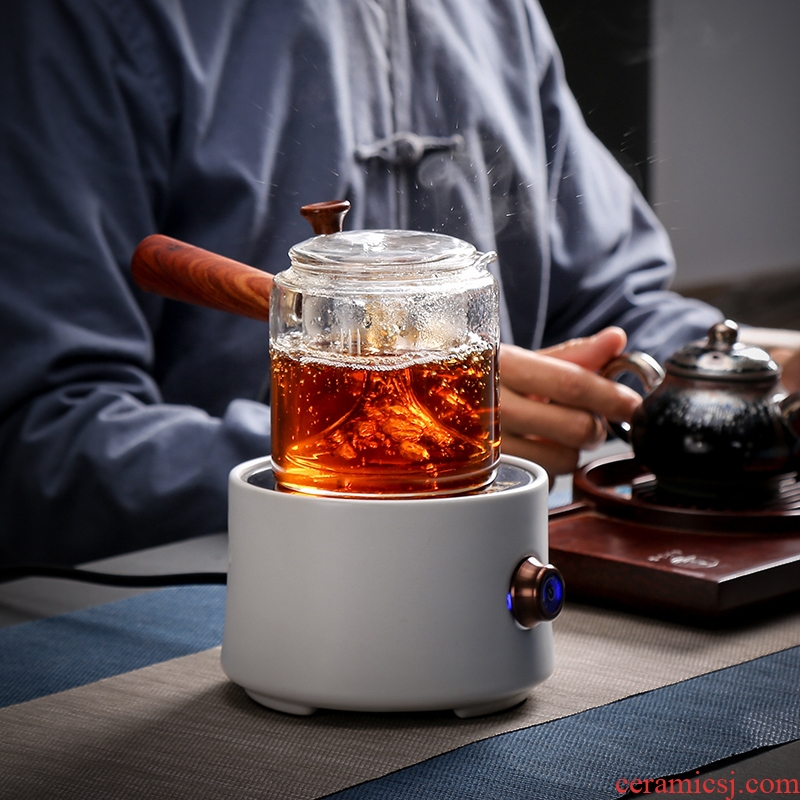 Small TaoLu boiled tea machine automatic steam thickening glass teapot kung fu white tea, black tea tea furnace