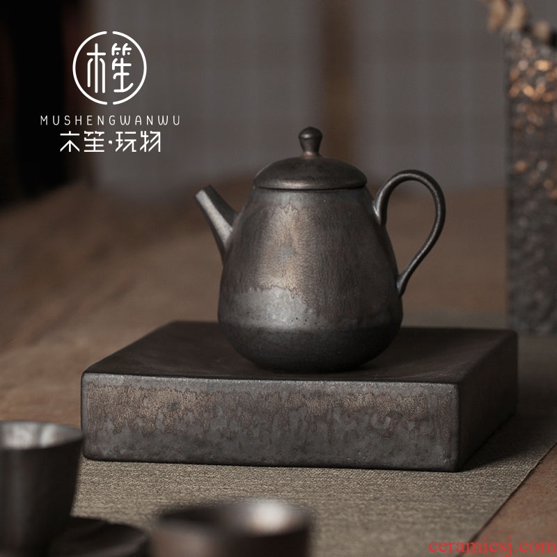 Ceramic kung fu tea tea filter tea Japanese office contracted zero with single pot of tea