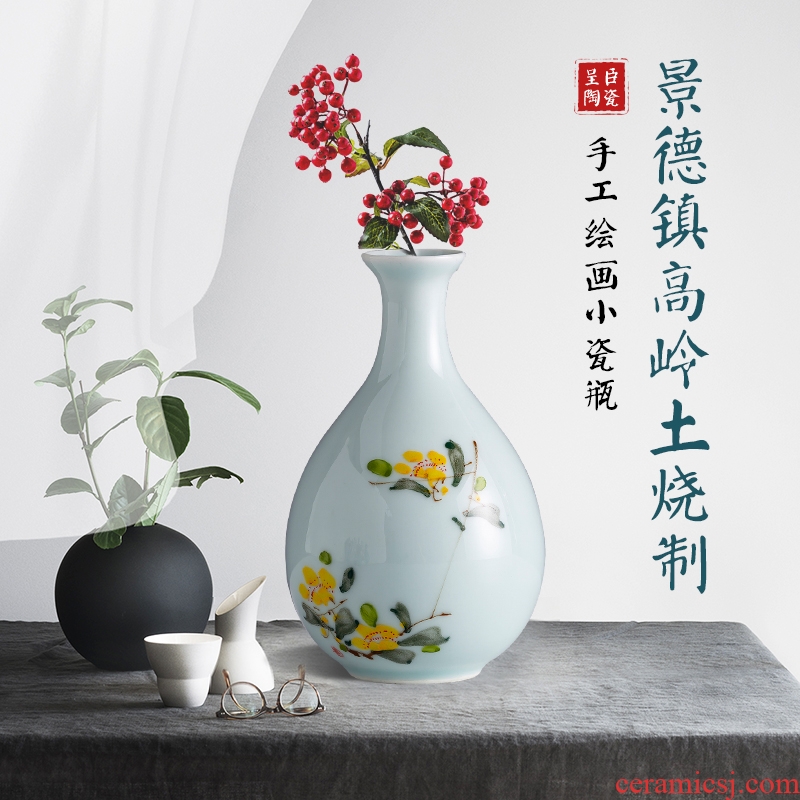 Jingdezhen creative new Chinese style ceramic floret bottle POTS desk study of the sitting room TV ark, the table flower arranging furnishing articles