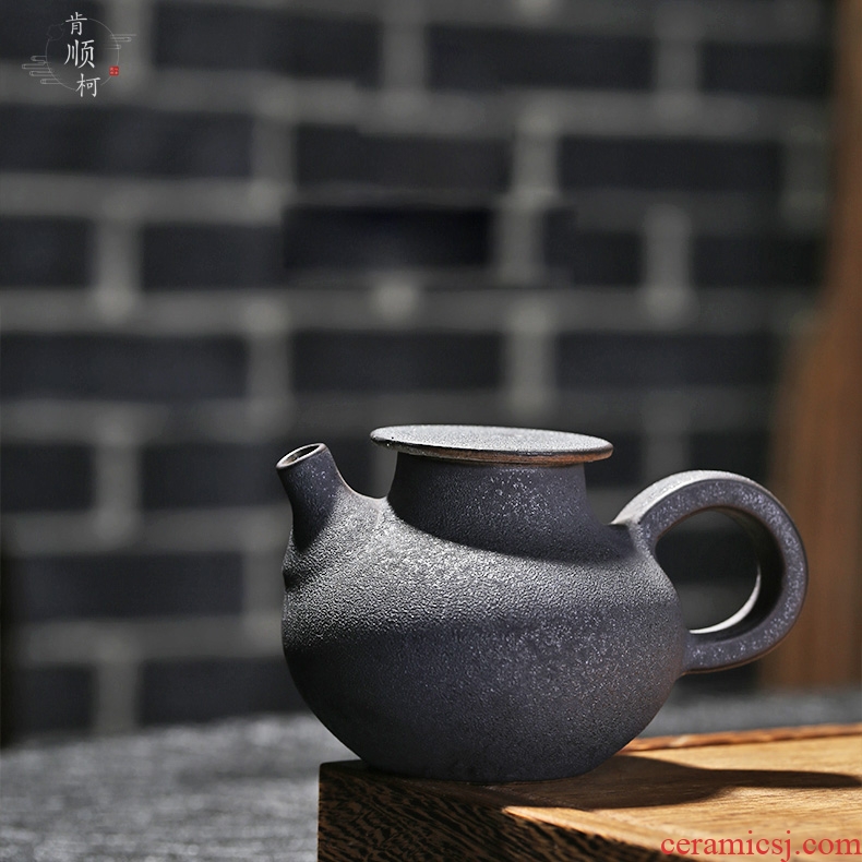 Jingdezhen your up coarse pottery little teapot single pot teapot with kung fu tea hand grasp pot cordless kettle