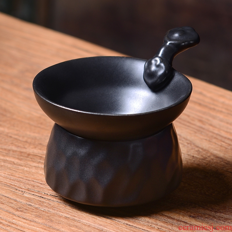 A good laugh, creative black zen tea) household ceramics kung fu tea tea filters) filter net