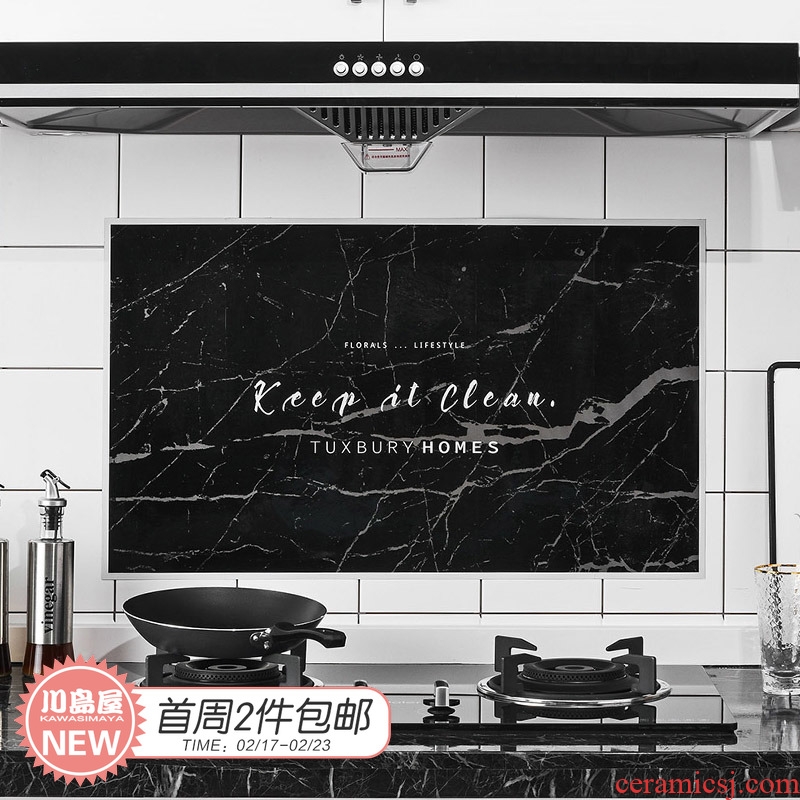 Sichuan island house kitchen oil stickers high - temperature waterproof thickening of hearth wall ceramic tile stick lampblack machine since the which wallpaper glue