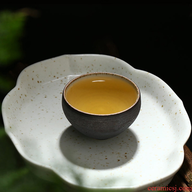 Jingdezhen ceramic pot bearing pot mat pot doesn kung fu tea tray tea tea accessories pot doesn leakproof water household tea tray
