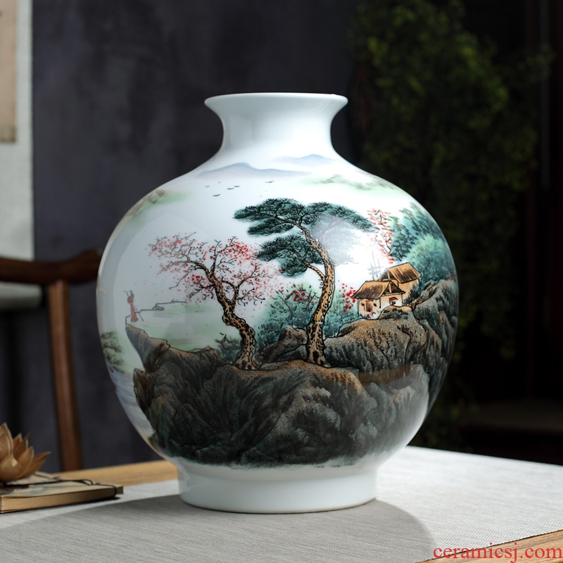 The Master of jingdezhen hand - made ceramics vase furnishing articles furnishing articles collection of home sitting room adornment handicraft ceramics