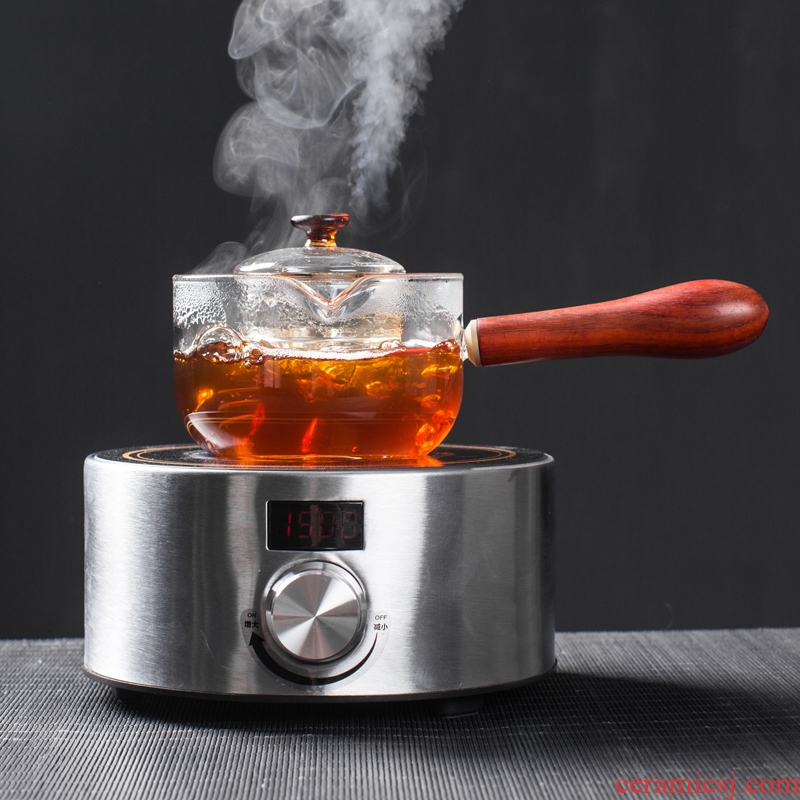 NiuRen cooking pot suit household electric TaoLu glass maker side boil kettle small tea stove tea tea tea
