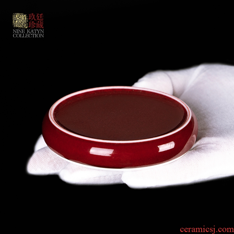 About Nine katyn lang up beauty ruby red glaze covered place jingdezhen ceramics kung fu tea set value on the lid cover frame accessories