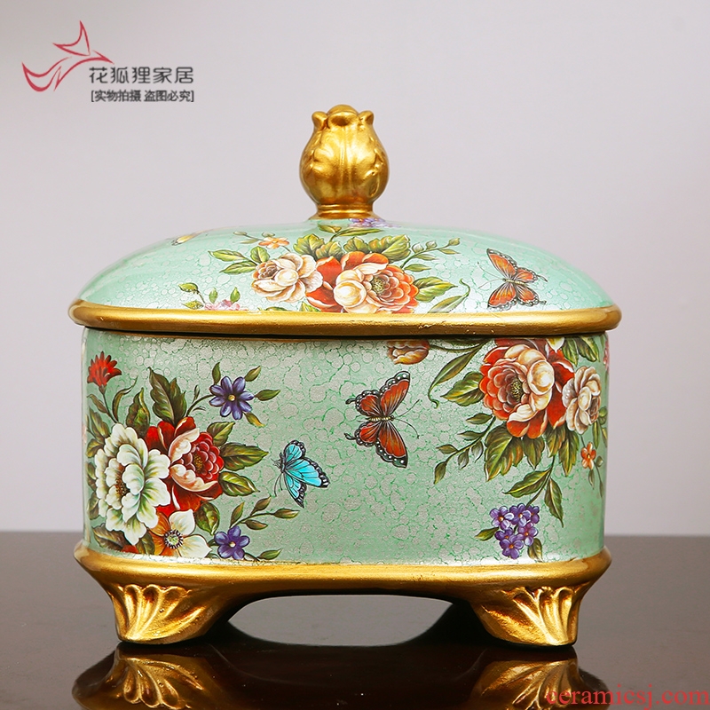American ceramic storage tank creative wine Europe type restoring ancient ways to live in the sitting room porch place, household act the role ofing is tasted jewelry box