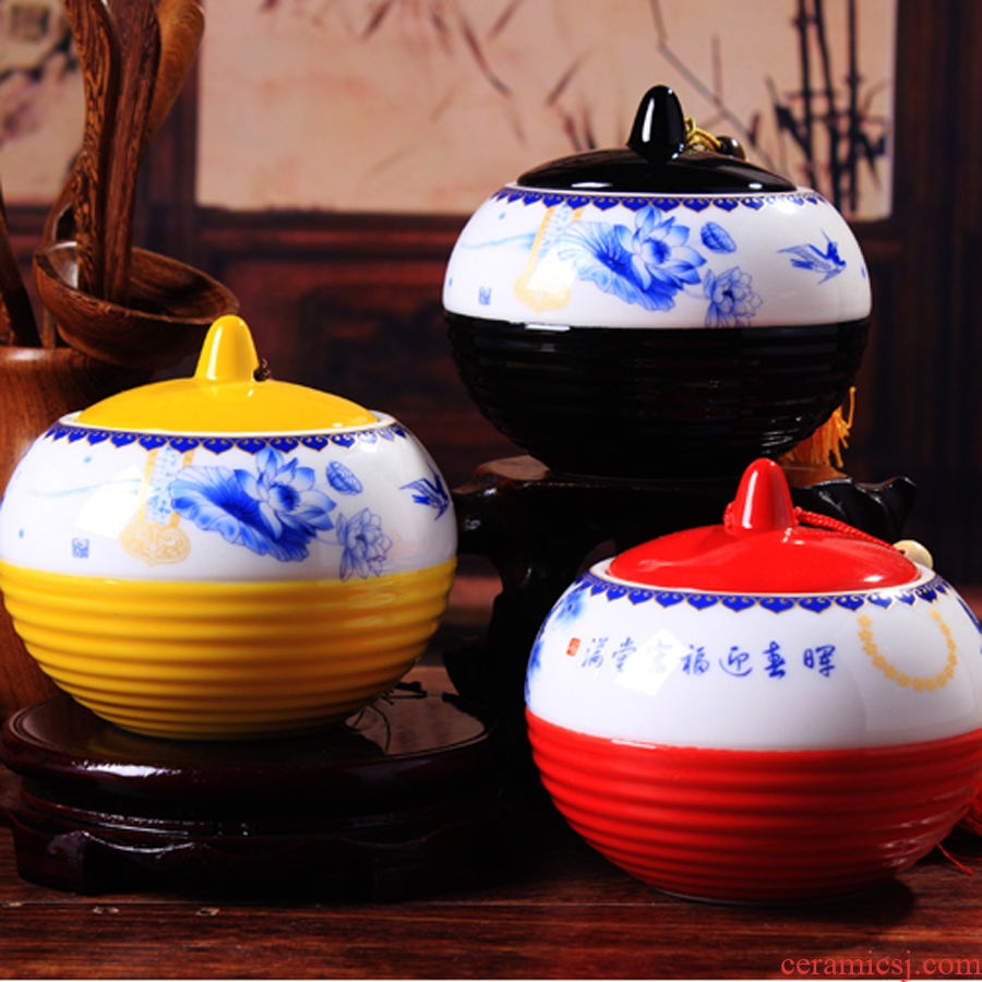 The Product sugar pot of tea urn jue ceramic tea pot small storage tanks seal pot pot & poor 's in through