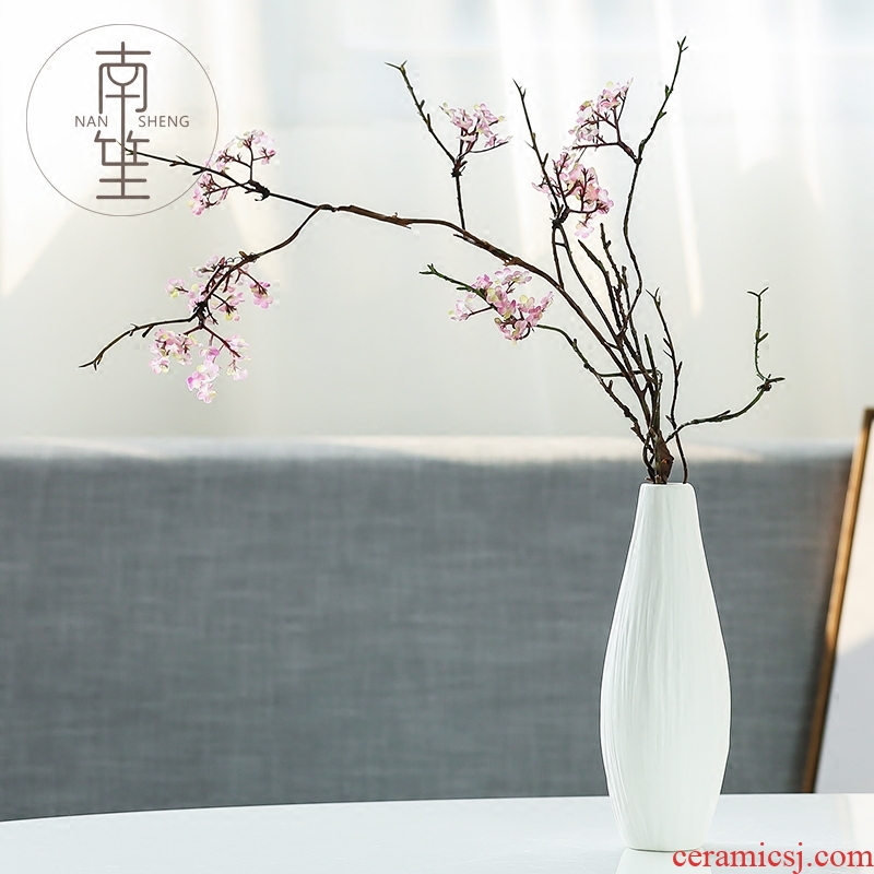 Nan sheng European I and contracted ceramic vase simulation flowers, dried flowers sitting room place small and pure and fresh flower arranging ornament