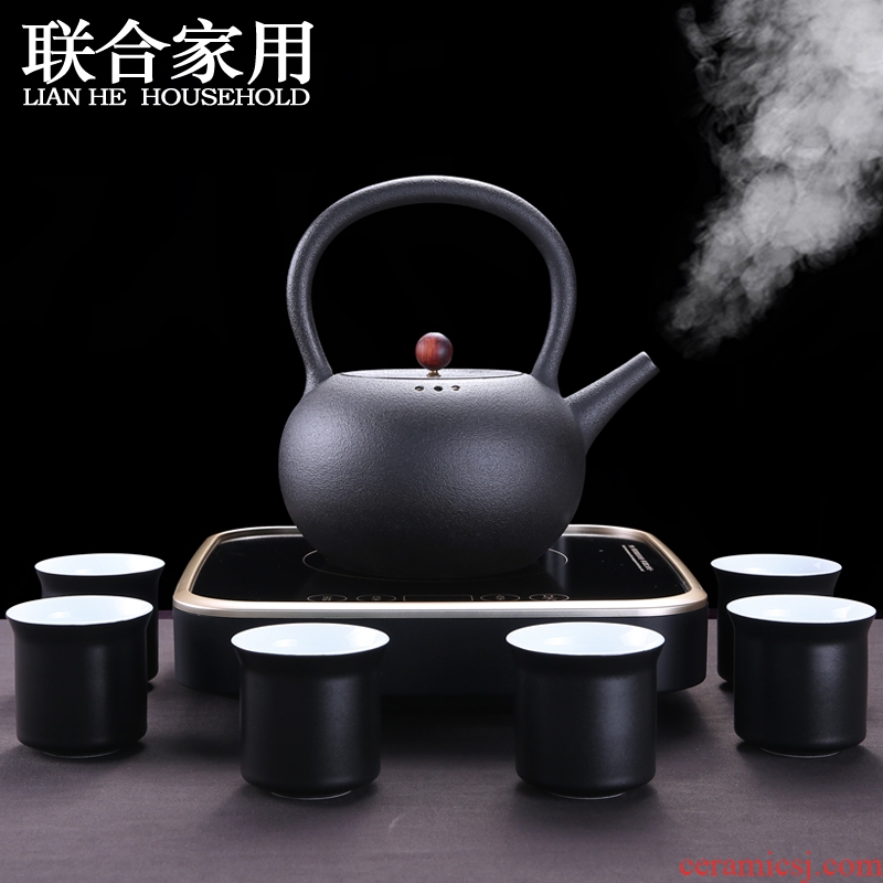 Combined with black tea boiling tea stove suit ceramic tea tea, automatic electric TaoLu electric heating cooking pot