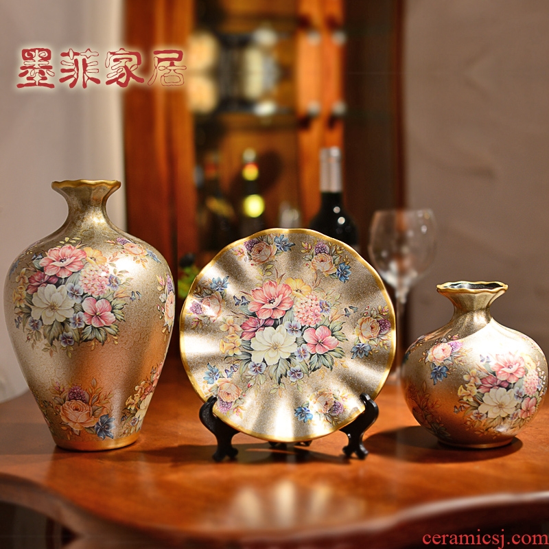 Wine accessories furnishing articles household act the role ofing is tasted Europe type restoring ancient ways the sitting room TV cabinet room porch decoration ceramic vase