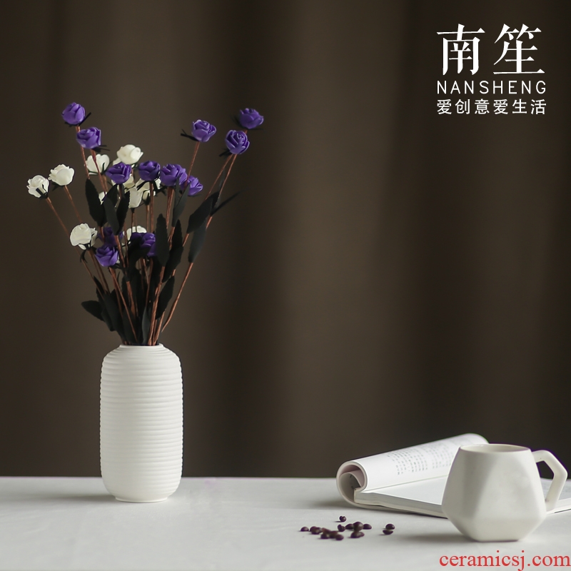 Nan sheng I and contracted household act the role ofing is tasted simulation flowers, dried flowers, artificial flowers, ceramic vases, home furnishing articles flower arranging flowers