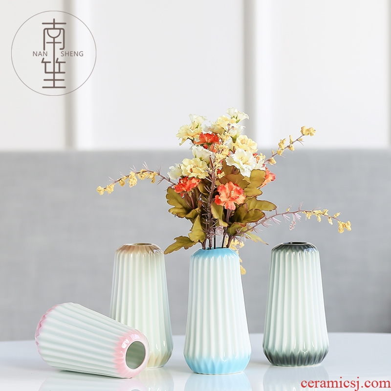 Household act the role ofing is tasted ceramic vase simulation flower, dried flower flower place adornment living room TV cabinet mesa flower arrangement
