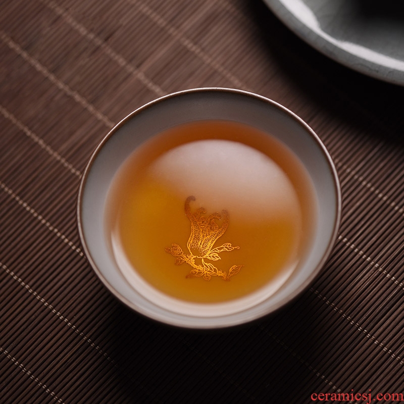 JingJun jingdezhen ceramic kung fu tea cups on your up kung fu tea master cup sample tea cup single CPU