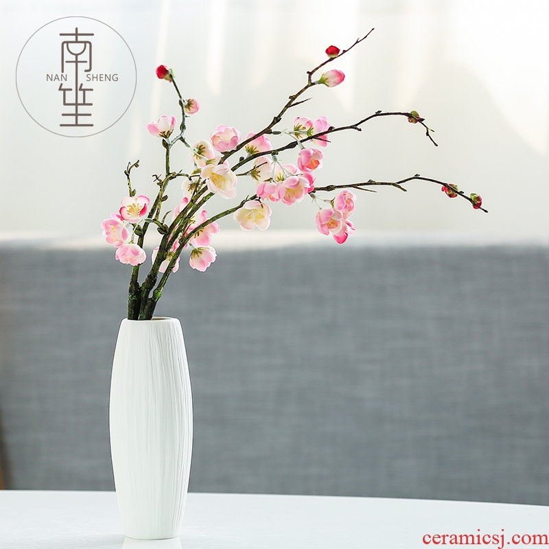Nan sheng household act the role ofing is tasted simulation flowers, dried flowers, ceramic vases, I and contracted sitting room mesa place decorations