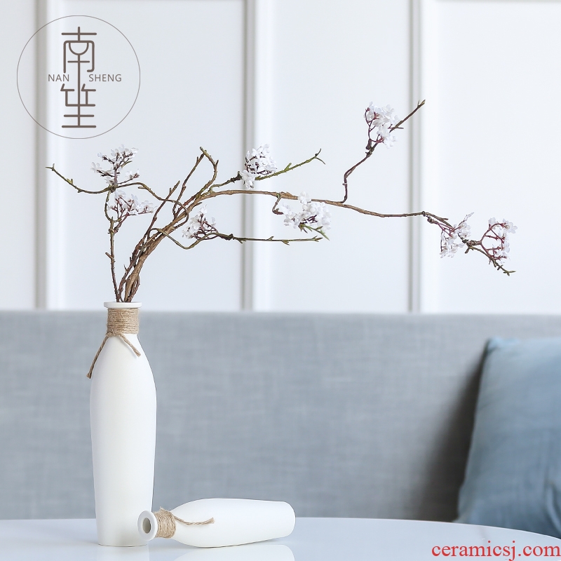 South simulation flowers, dried flowers, artificial flowers, sheng I and contracted household act the role ofing is tasted ceramic vases, flower arranging flowers, mesa furnishing articles