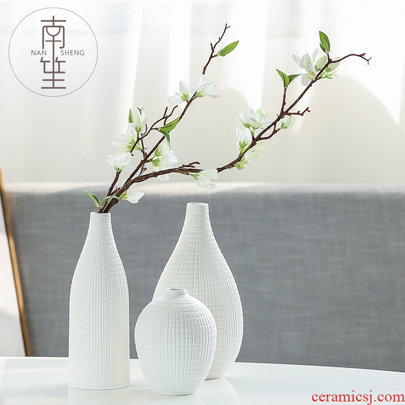 Nan sheng household act the role ofing is tasted the simulation sitting room ceramic vase set mesa place decoration simple ideas