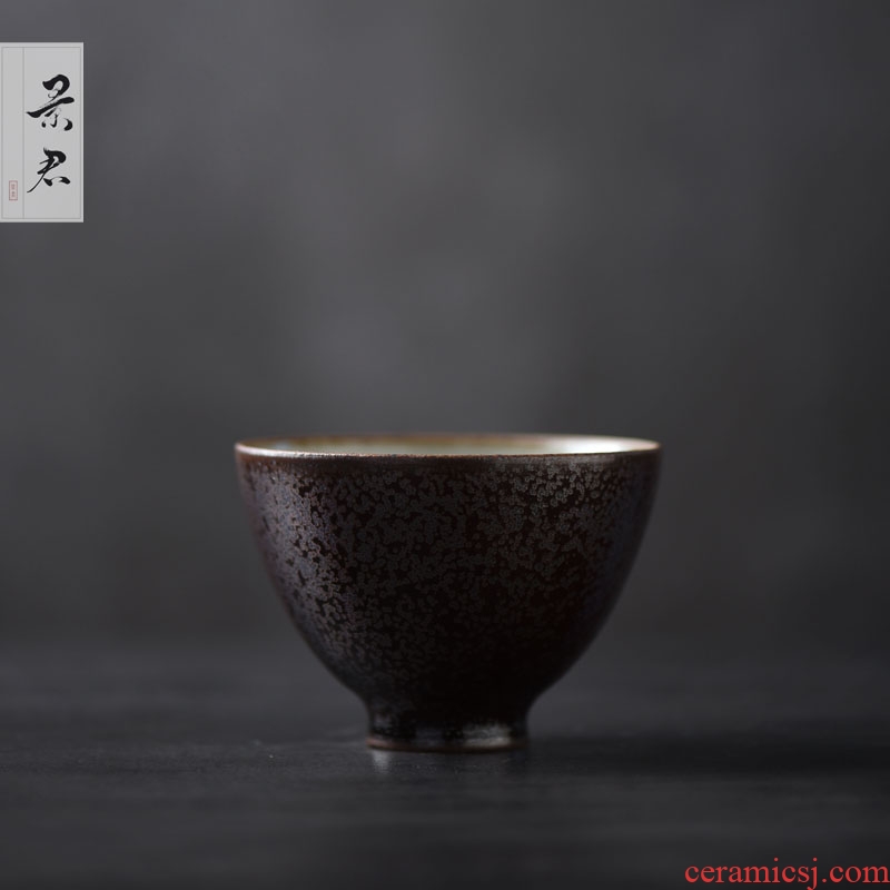 JingJun variable glaze kung fu master of jingdezhen ceramic tea set cups cup single CPU individual small sample tea cup